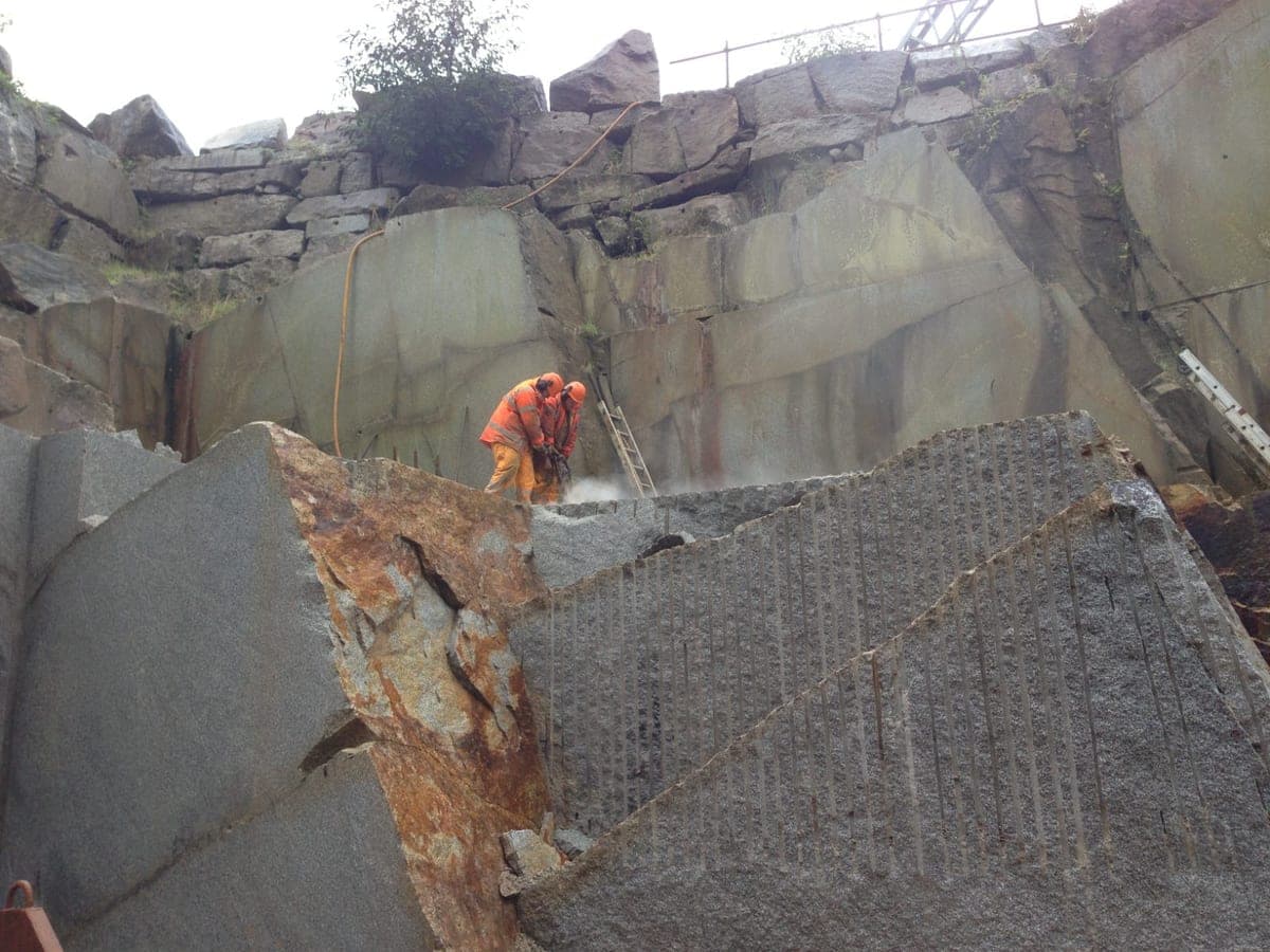 De Lank Quarry — De Lank Cornish granite