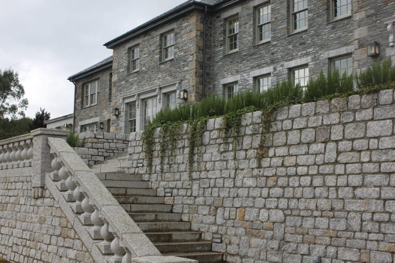 Private House Cornwall — De Lank Cornish granite